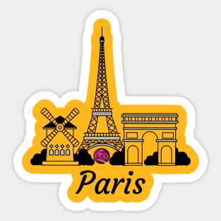 Paris Sticker